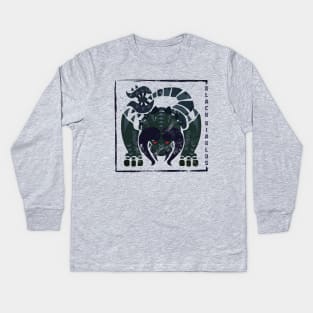 Monster Hunter World - Black Diablos Kids Long Sleeve T-Shirt